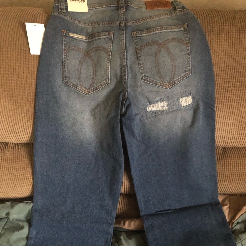 NWT Jordache vintage Farrah Crop Flare - Picture 9 of 14